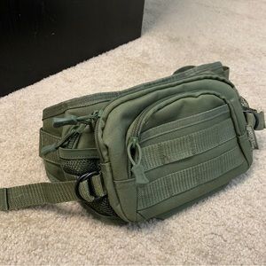EastWest army green tactical Fanny pack